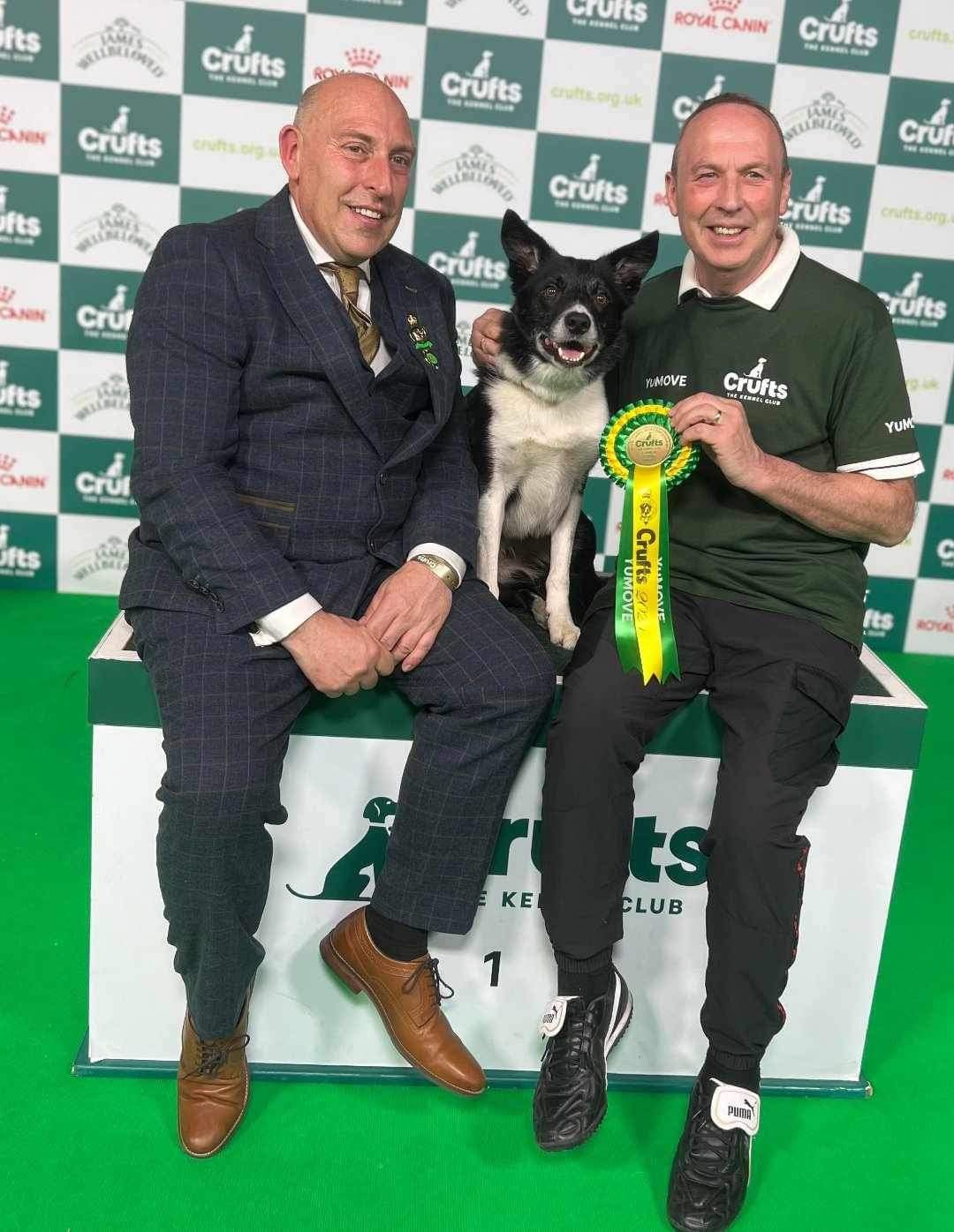 Congratulations Alan Bray and Ticket at Crufts 2024